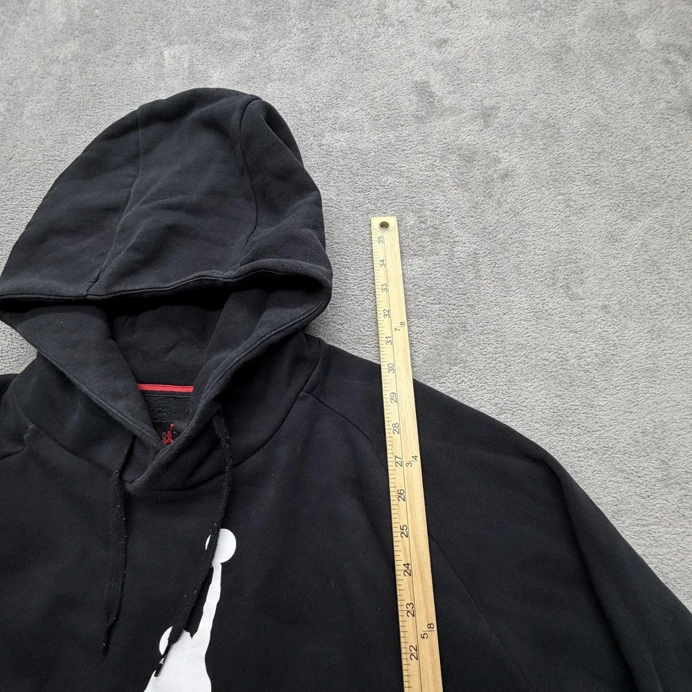 Nike Air Jordan Jumpman Fleece Pullover Hoodie Mens 2XL Black DA6801-010